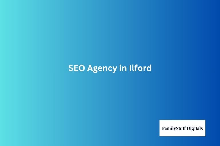 a image with text SEO Agency in Ilford